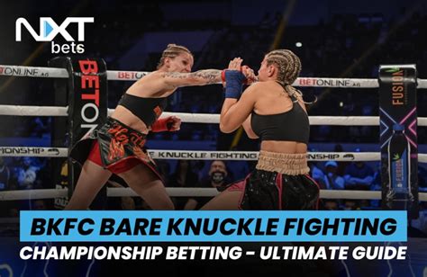bkfc bets|bet on bare knuckle boxing.